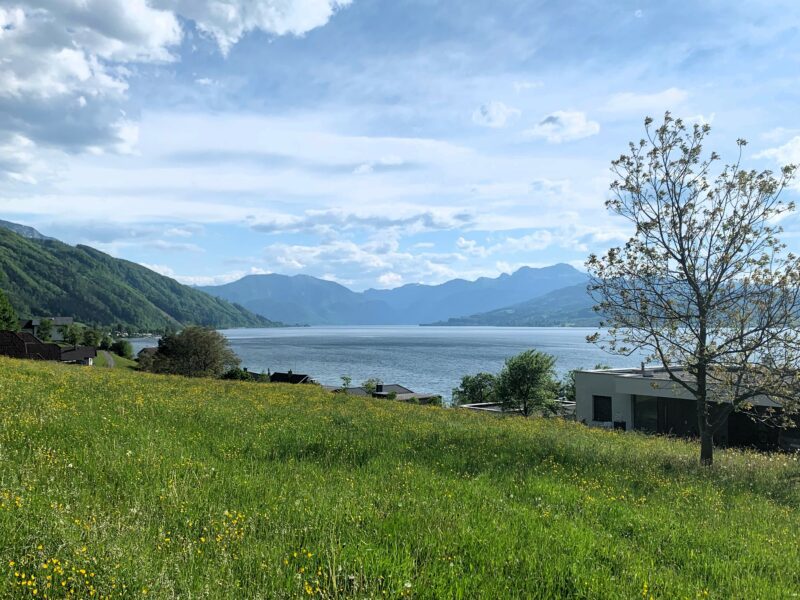 Baugrundstück in Aussichtslage – Attersee Ostufer