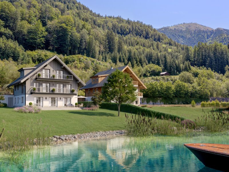 Neubau-Landhaus direkt am Attersee – Unterburgau
