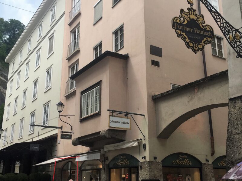 Wohnung in der Salzburger Altstadt – Getreidegasse