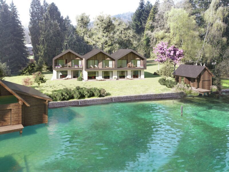 Residential building with boathouse - new build Nußdorf/Attersee